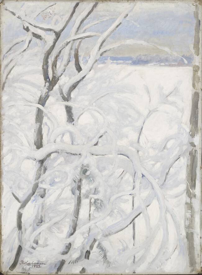 Arbre en hiver Pekka Halonen