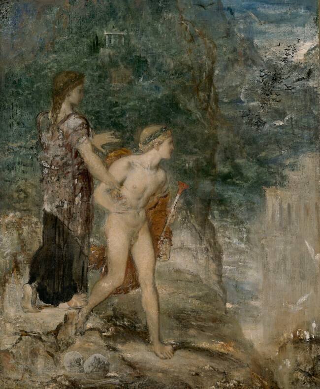 Ariane et Thésée Gustave Moreau