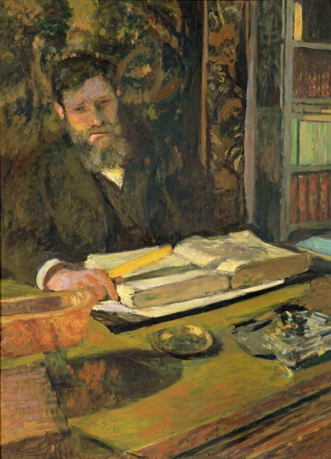 Arthur Fontaine (1860-1931), président du Bureau International du Travail et collectionneur Edouard Vuillard