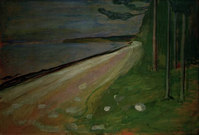 Asgard Beach Edvard Munch