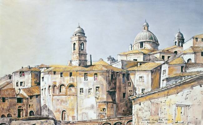 Assisi, 1961 Tsuguharu Foujita