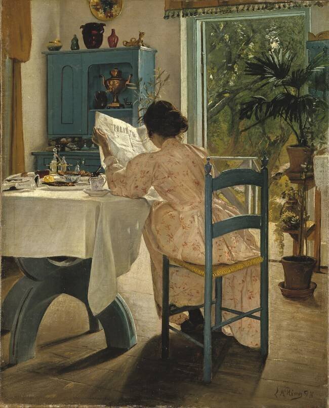 Au petit-déjeuner Laurits Andersen Ring