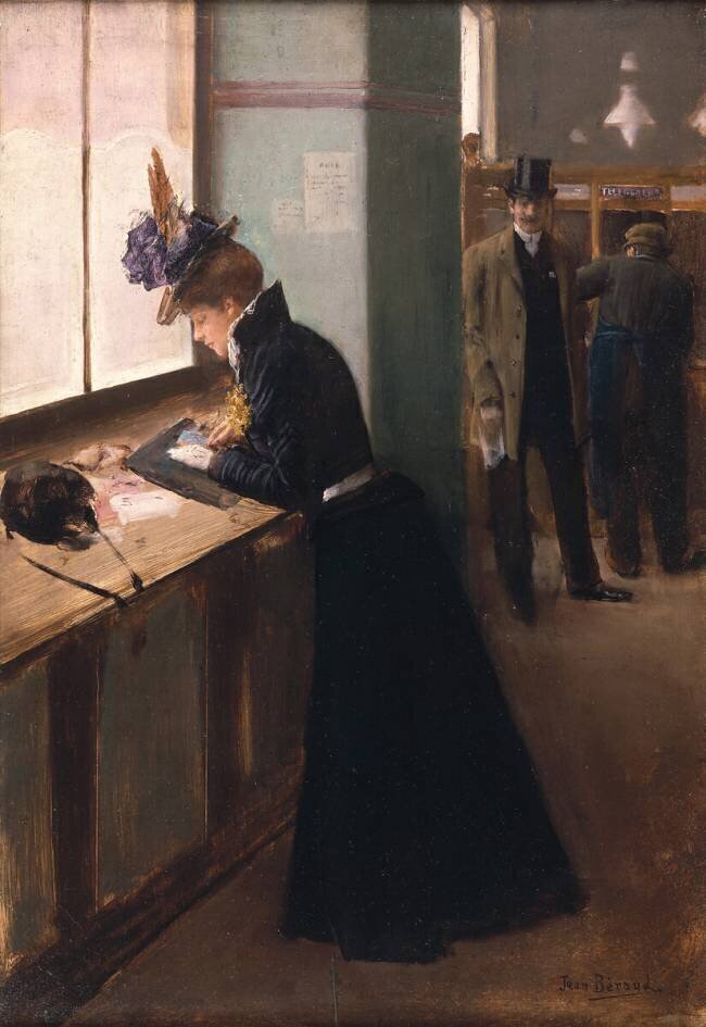 Au Telegraph Jean Béraud