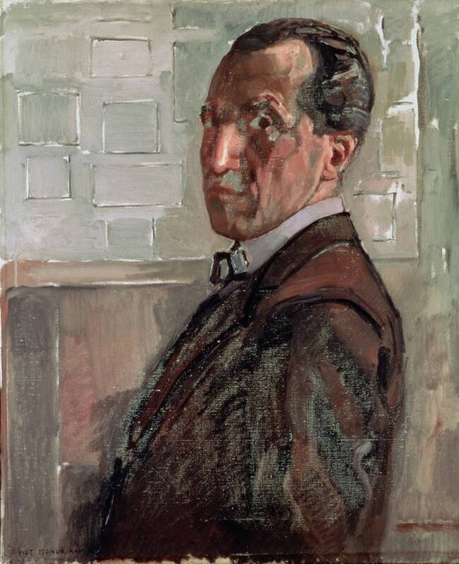 Autoportrait Piet Mondrian