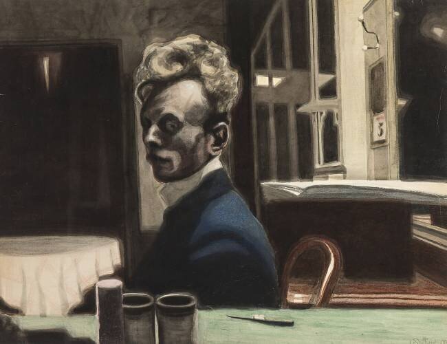 Autoportrait Léon Spilliaert