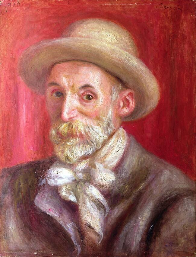 Autoportrait Auguste Renoir