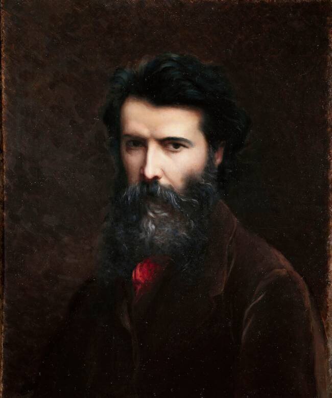 Autoportrait Ernest Hébert