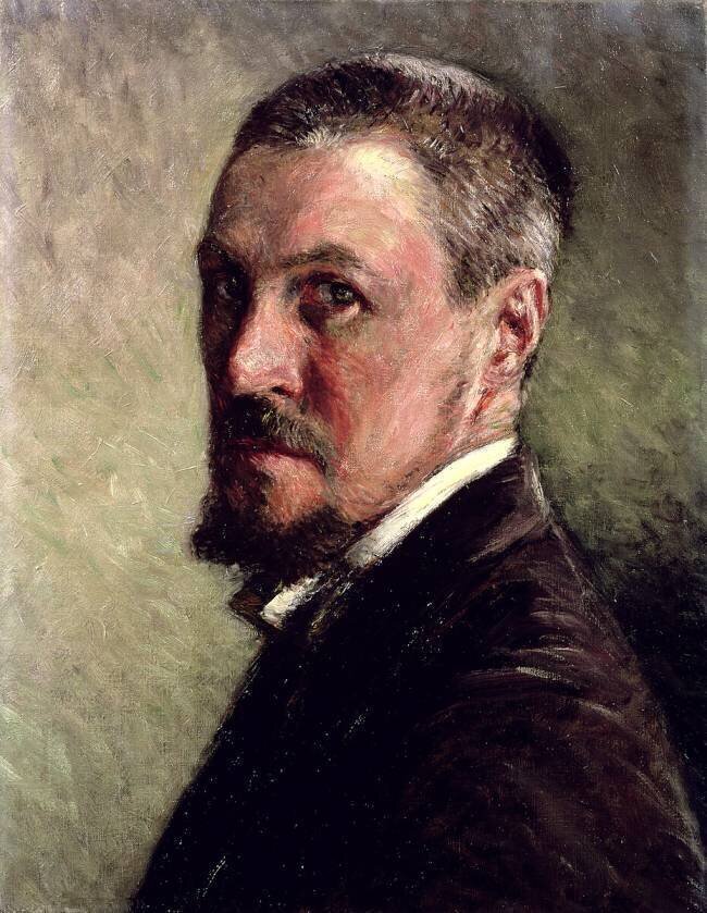 Autoportrait Gustave Caillebotte