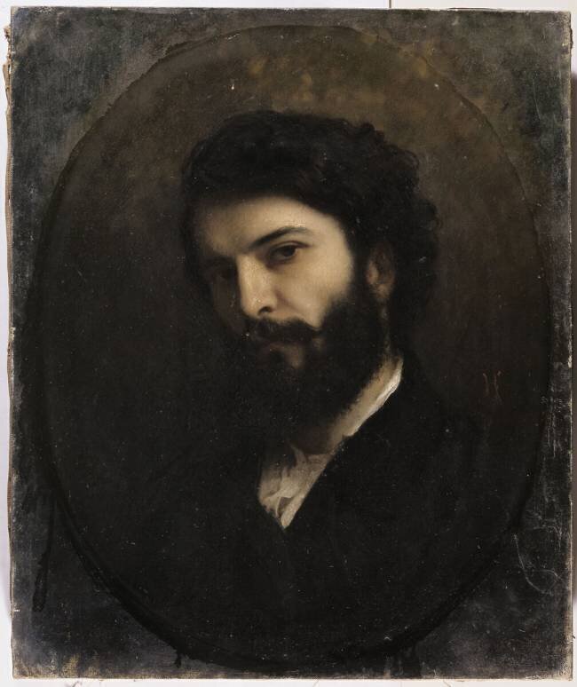 Autoportrait Ernest Hébert