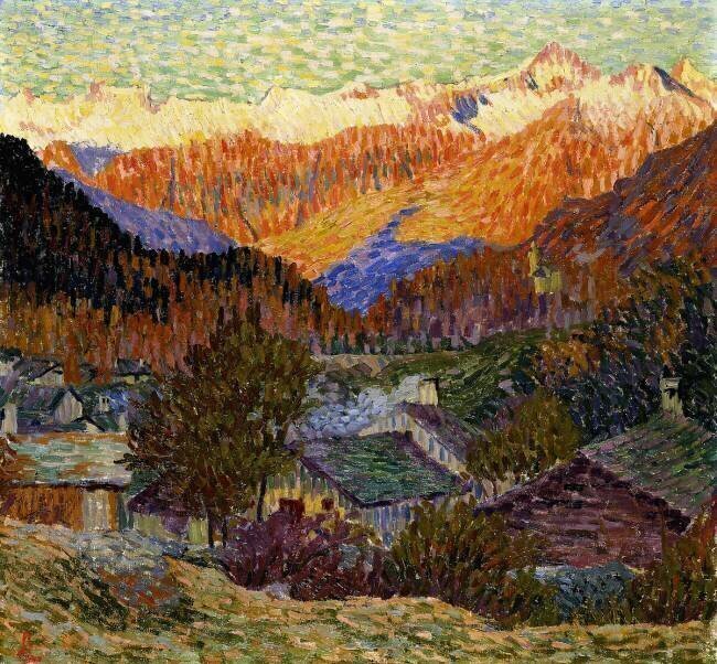 Autumn Morning Giovanni Giacometti