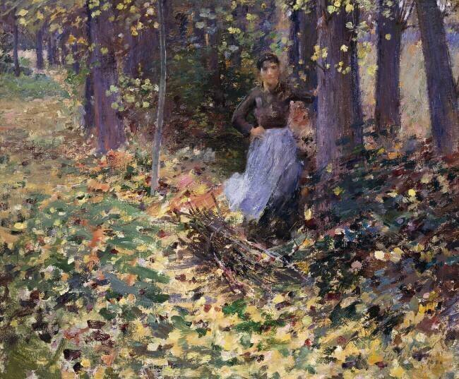 Autumn Sunlight Theodore Robinson