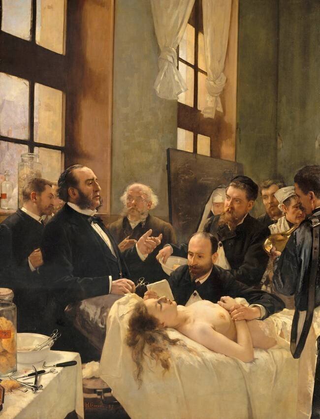 Avant l'opération Henri Gervex