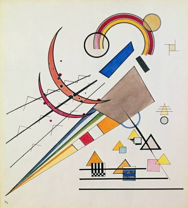Avec le Triangle Wassily Kandinsky