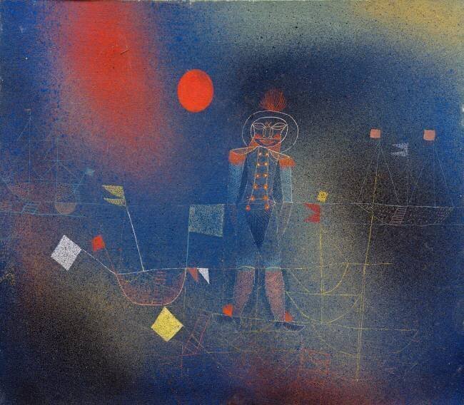 Aventurier en mer Paul Klee