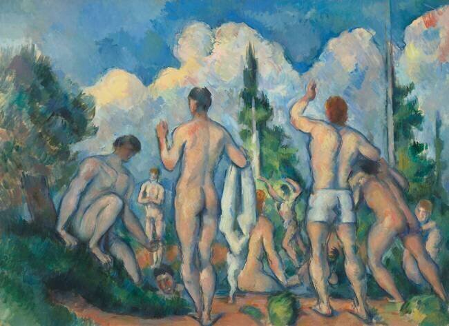 Baigneurs Paul Cézanne