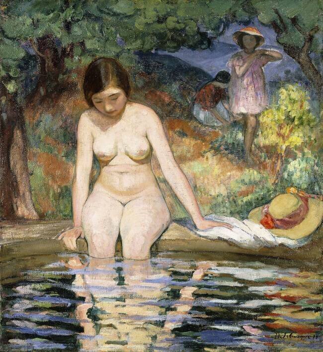 Baigneuse Henri Lebasque