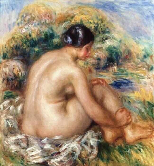 Baigneuse Auguste Renoir