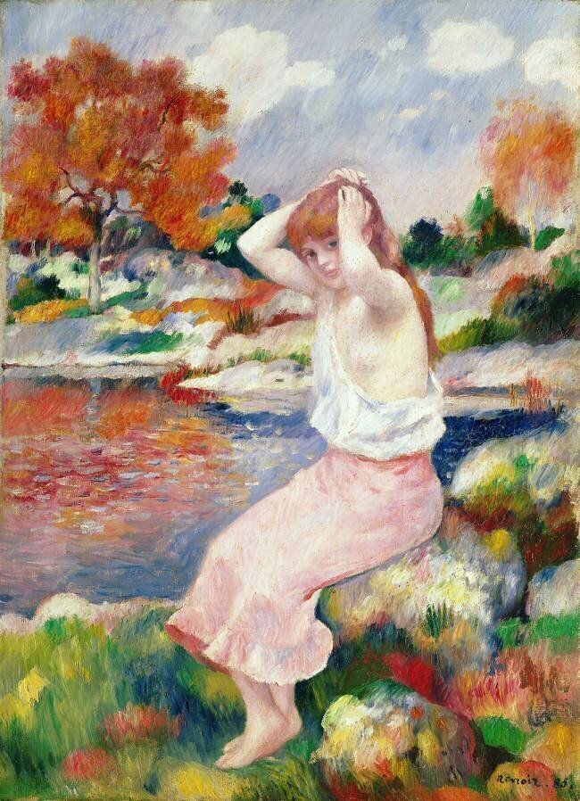 Baigneuse Auguste Renoir