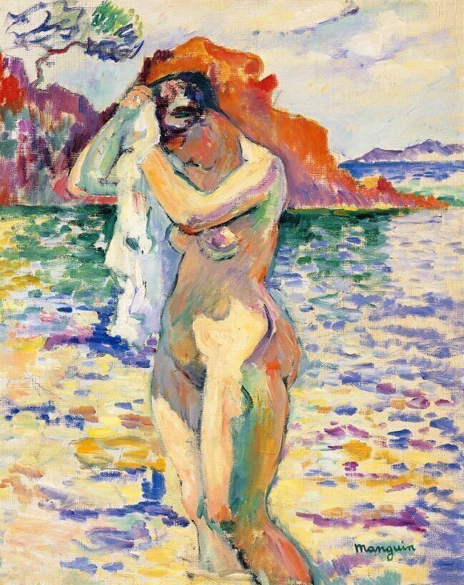 Baigneuse Henri-Charles Manguin