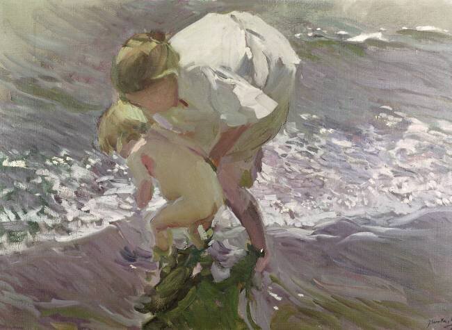 Bain de mer Joaquin Sorolla y Bastida
