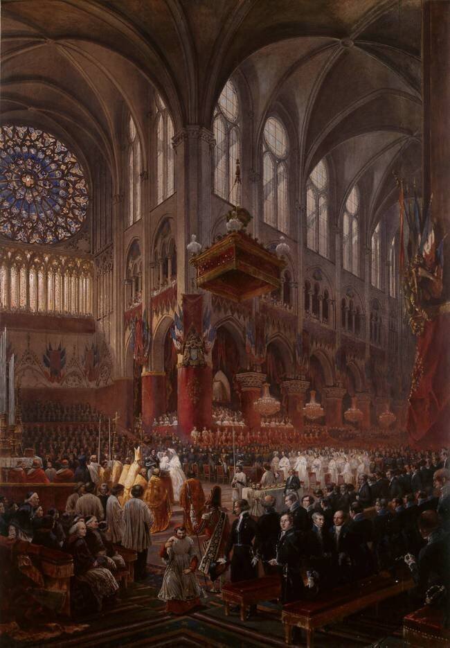 Baptême de Son Altesse Royale de Monseigneur le comte de Paris (le 2 mai 1841) Eugène Viollet-Le-Duc