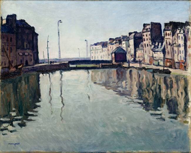 Bassin au Havre Albert Marquet