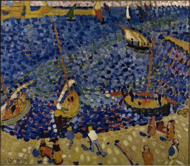 Bateaux à Collioure André Derain