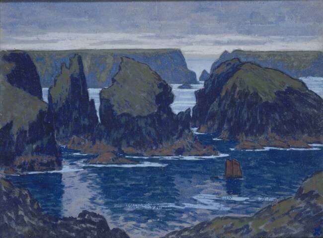 Belle-Île, Goulphar Jean-Francis Auburtin