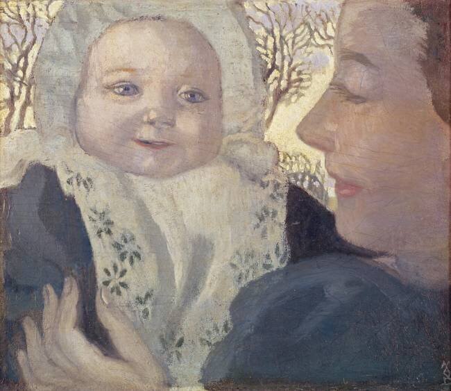 Bernadette et sa mère Maurice Denis