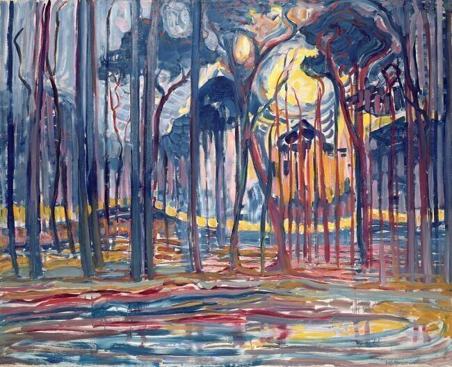 Bois près de Oele Piet Mondrian
