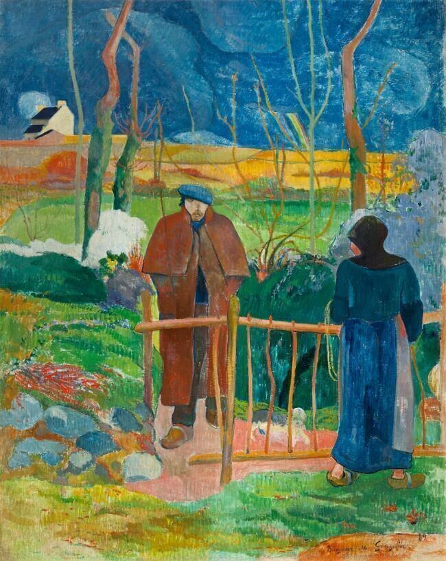 Bonjour, Monsieur Gauguin Paul Gauguin
