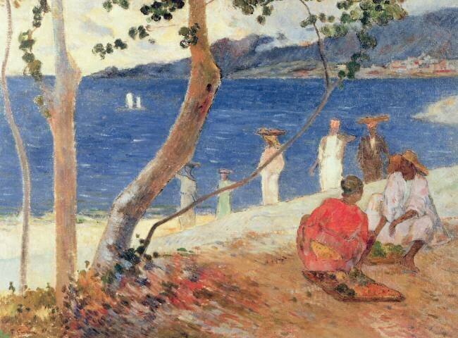 Bord de Mer, Ile de la Martinique Paul Gauguin