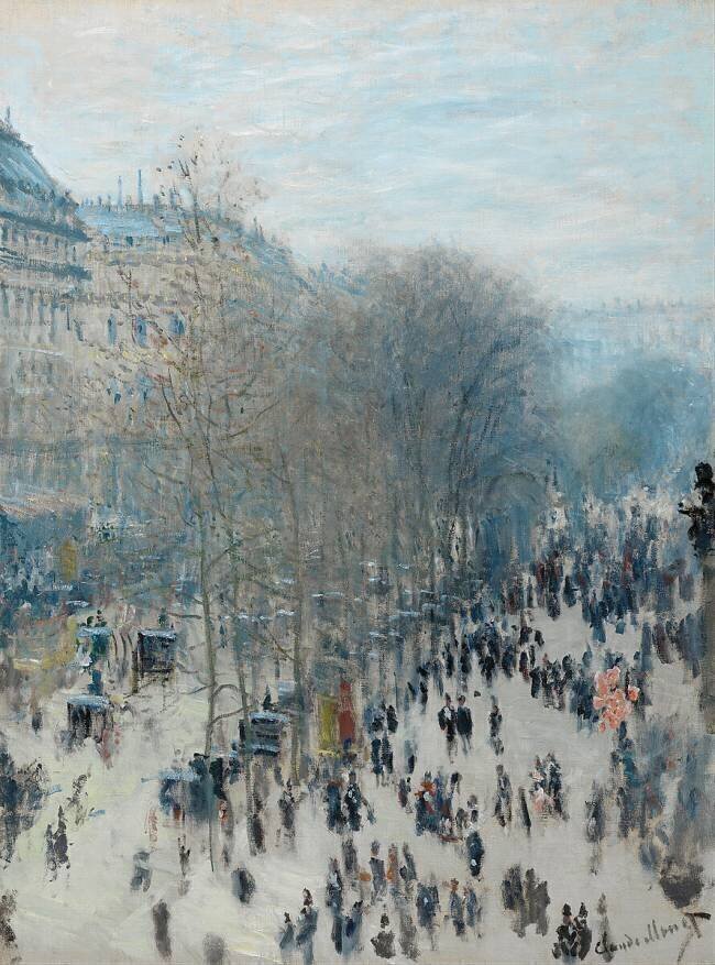 Boulevard des Capucines Claude Monet