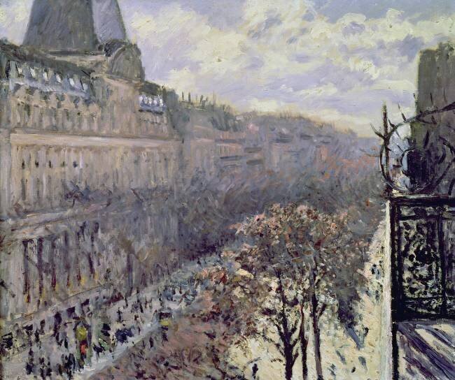 Boulevard des Italiens Gustave Caillebotte