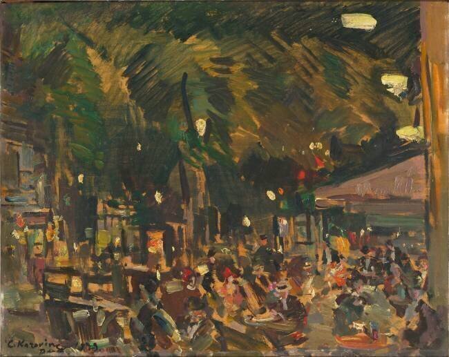 Boulevard des Italiens, à Paris Constantin Korovine