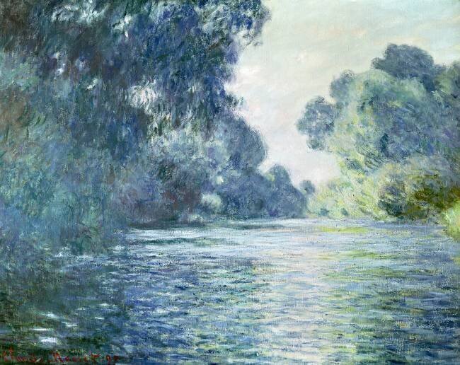 Branche de Seine près de Giverny Claude Monet