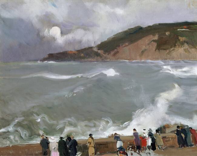 Brise-lames, Saint-Sébastien Joaquin Sorolla y Bastida