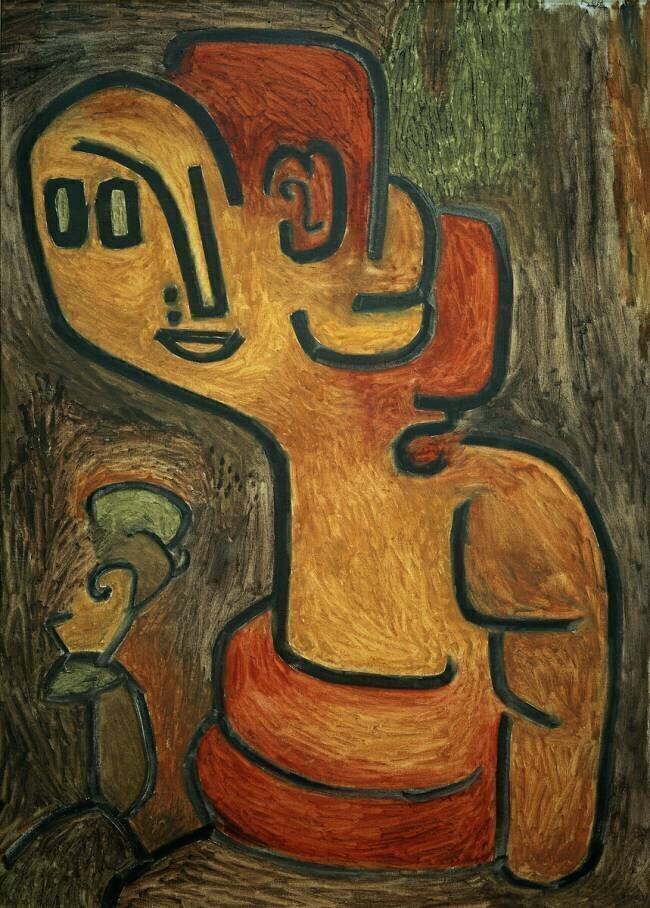 Buste de Gaia Paul Klee