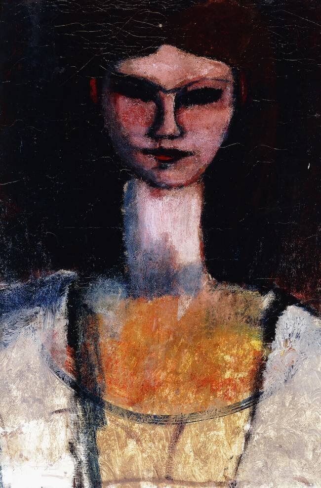 Buste d'une jeune femme Amedeo Modigliani