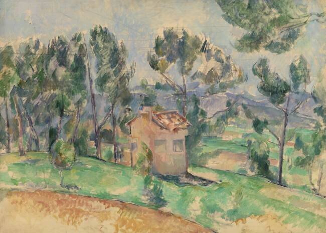 Cabane de chasse en Provence Paul Cézanne