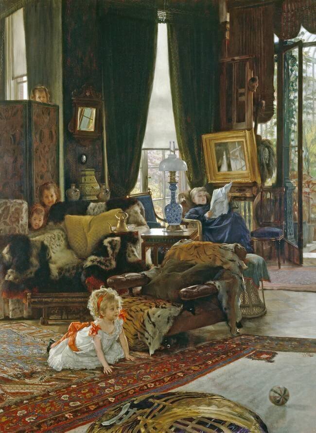 Cache-cache James Tissot