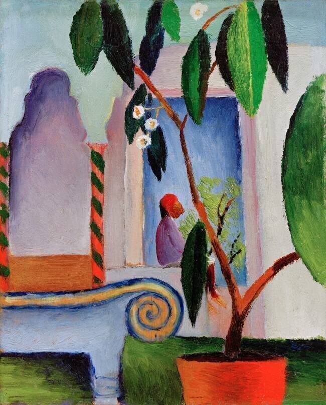 Café arabe August Macke