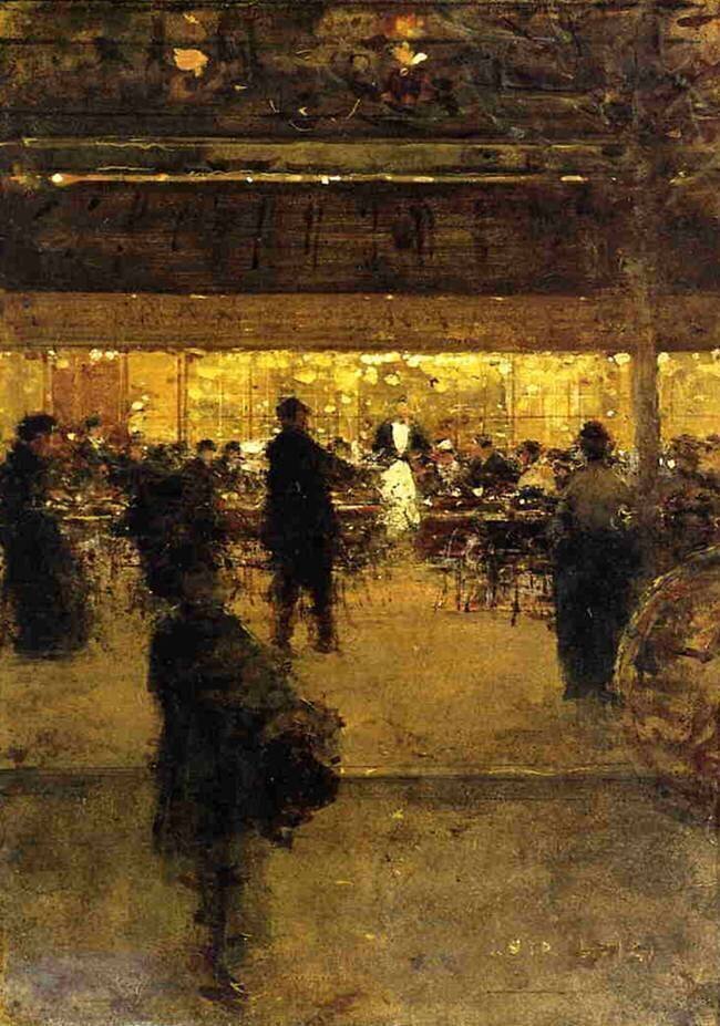 Café de nuit Luigi Loir