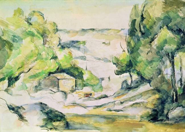 Campagne en Provence Paul Cézanne