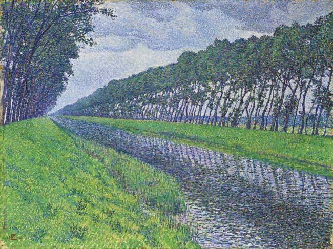 Canal en Flandre Theo van Rysselberghe