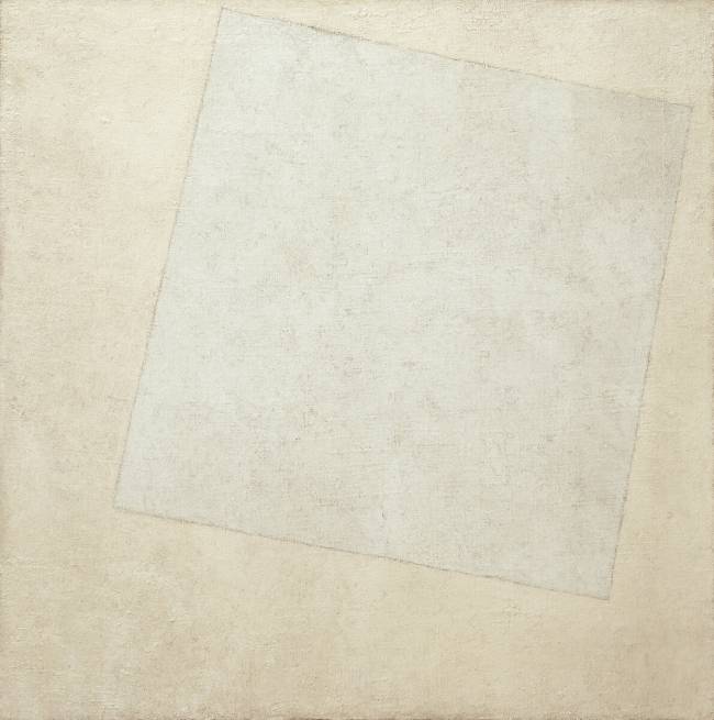Carré blanc sur fond blanc Kazimir Malevitch