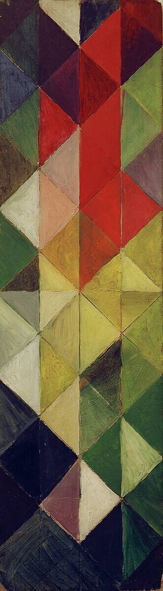 Carrés de couleur August Macke
