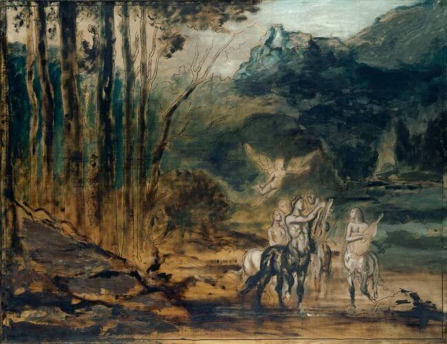 Centaures Gustave Moreau