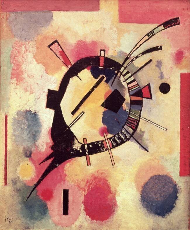Centre jaune Wassily Kandinsky