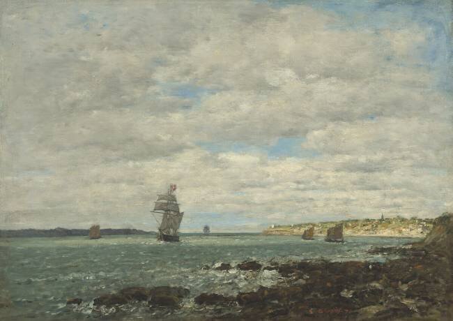Côte de Bretagne Eugène Boudin